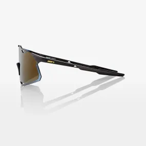 100% Hypercraft Cycling Sunglasses - MatteBlack/SoftGold