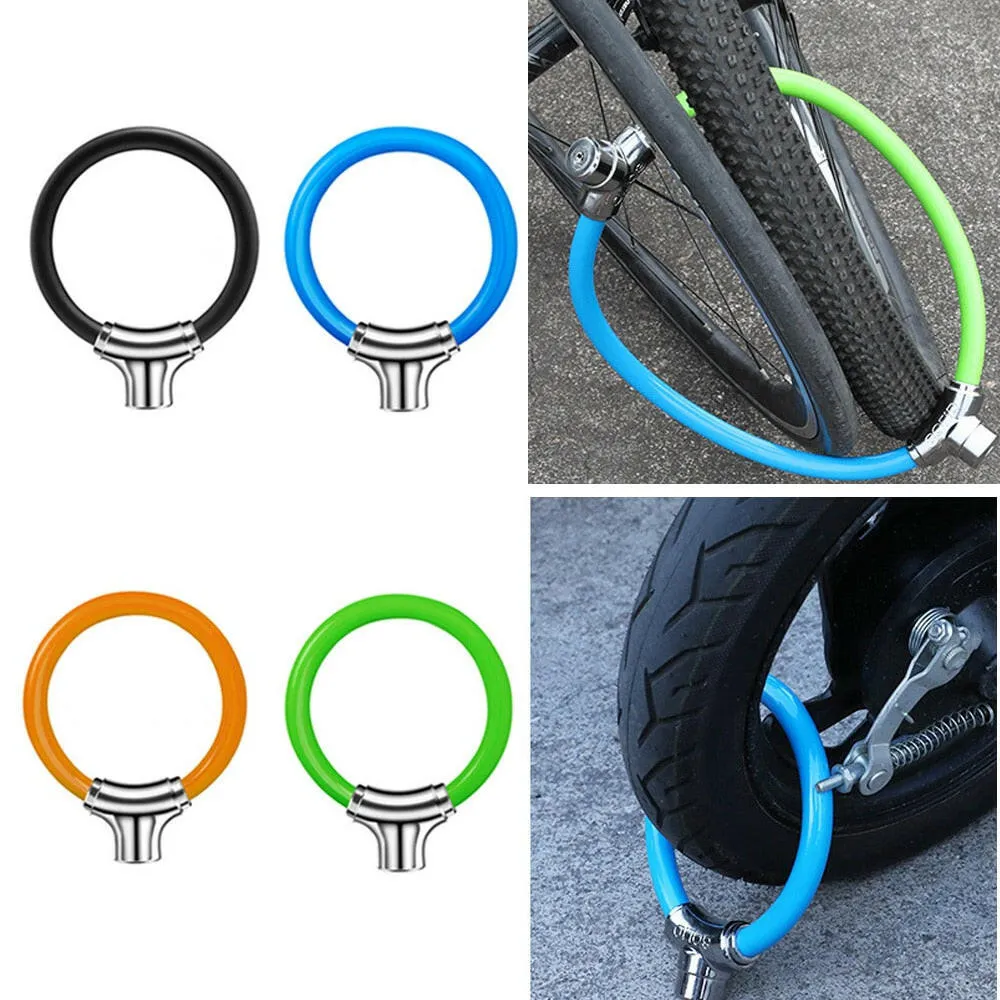 2 Sizes (S/L) Universal Bicycle Security Anti-theft Lock Disc Brake Alarm Wheel Scooter Scooter Riding Accessories