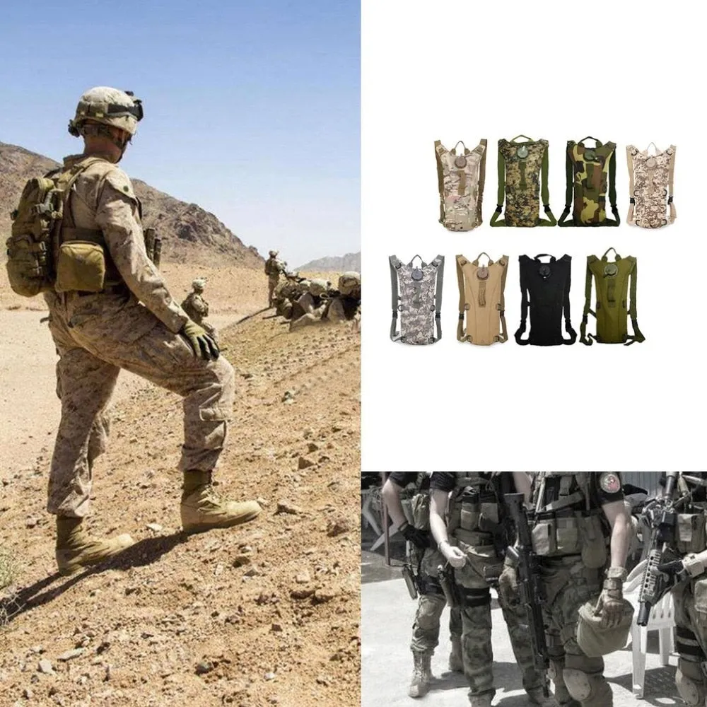 3L Tactical Camp Hydration Backpack