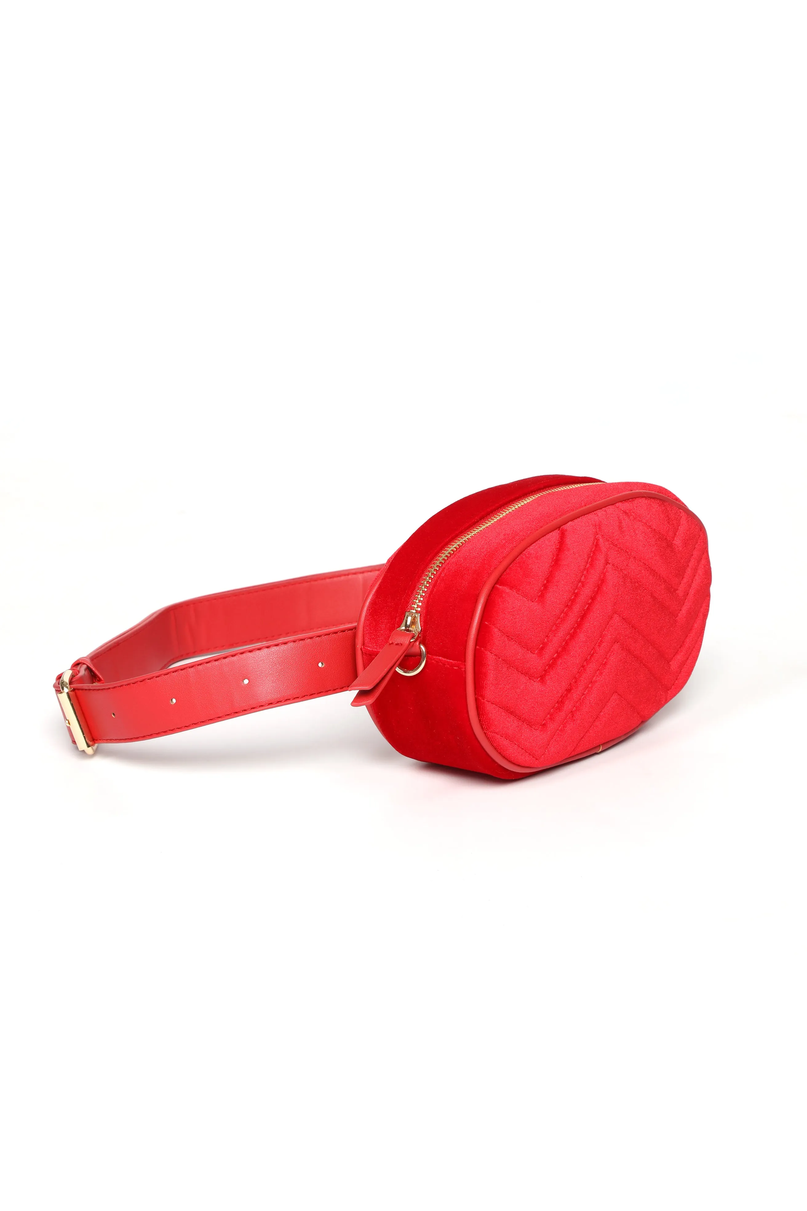 A Red Flag Fanny Pack - Red