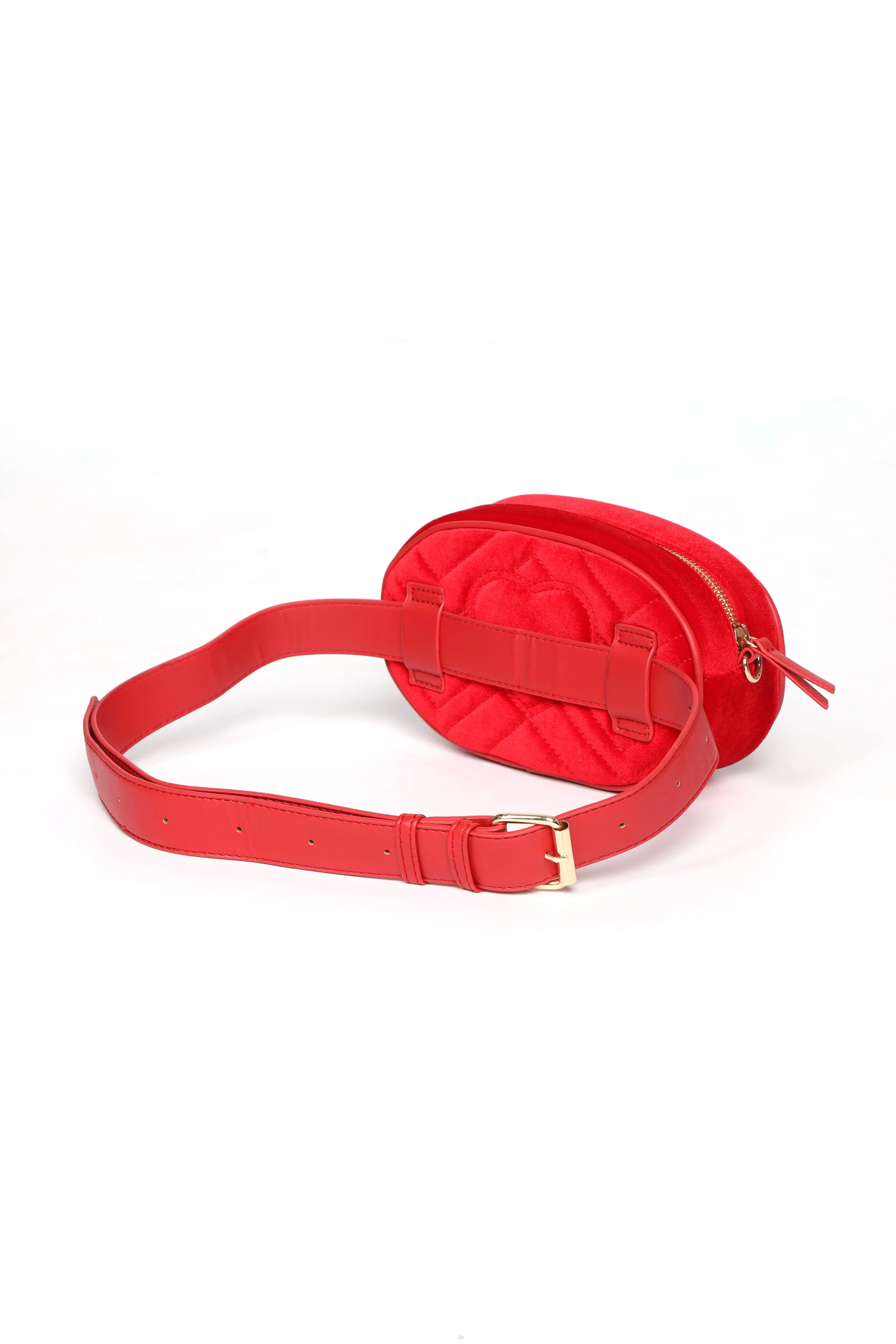 A Red Flag Fanny Pack - Red