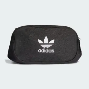 Adidas Adicolor Branded Webbing Waist Unisex Original Bag Black/White