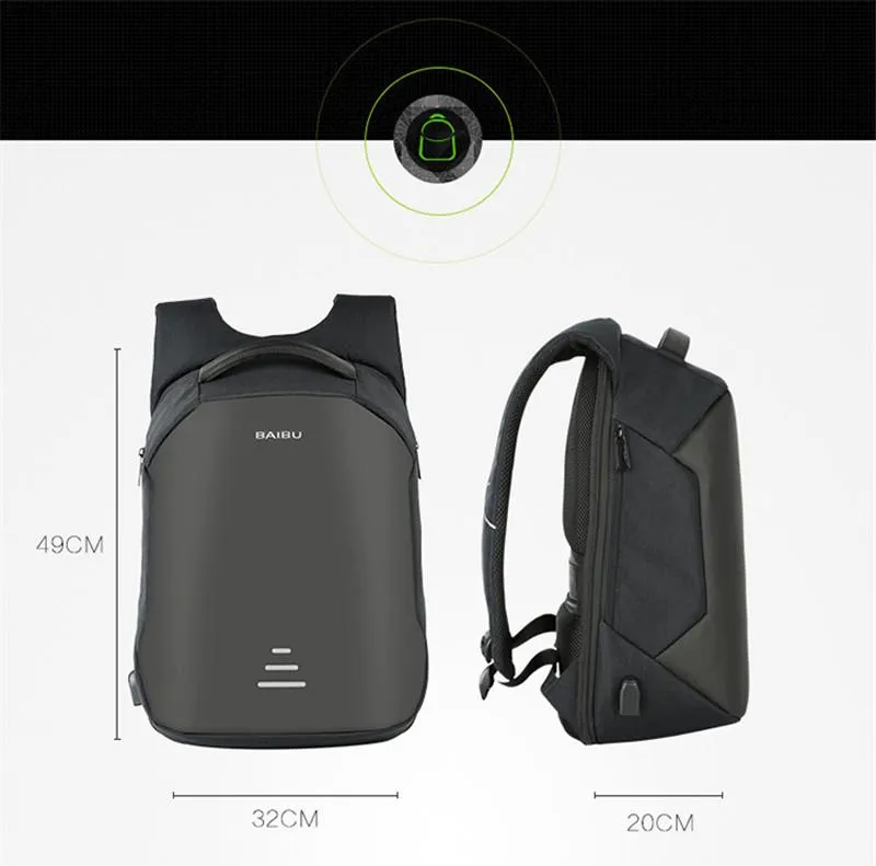 Anti theft and Waterproof Laptop Backpack