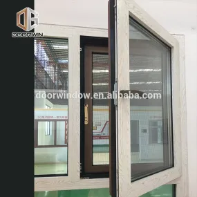 Anti-theft glass window anodized aluminum windowsby Doorwin on Alibaba