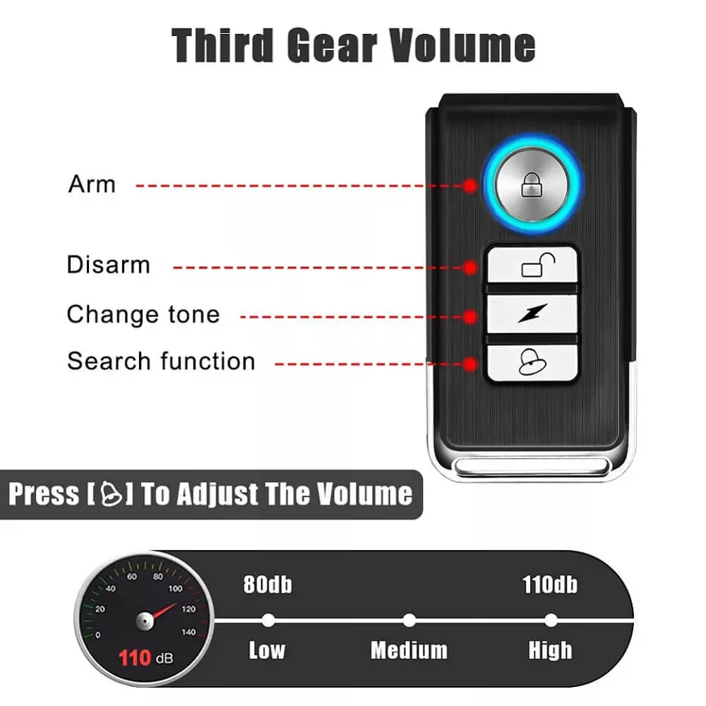 Anti Theft Vibration Alarm