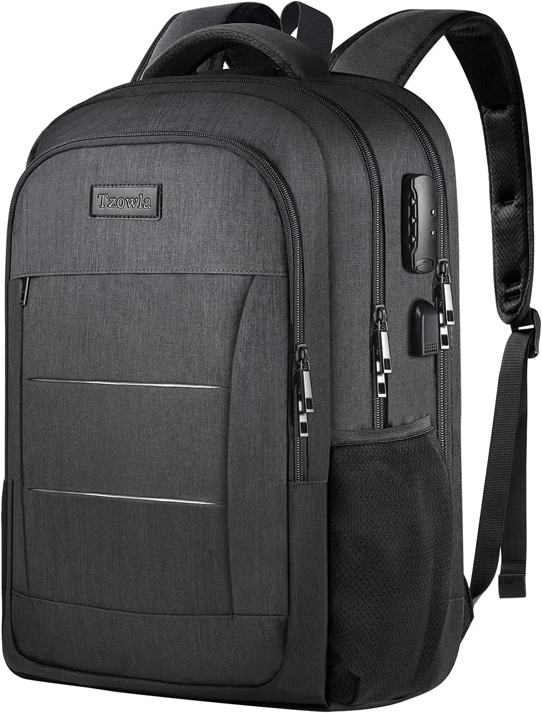 Anti-Theft, Water-Resistant, Modern Laptop Backpack: Adventure-Ready | Built-in USB Charging Port