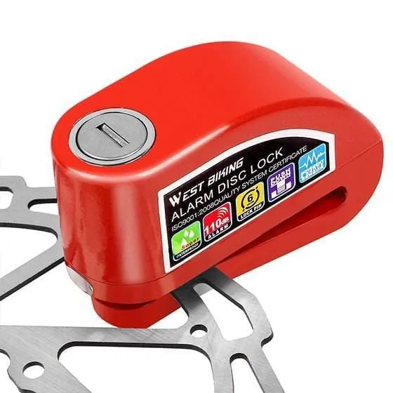 Anti-Theft Waterproof Bike Lock with Alarm