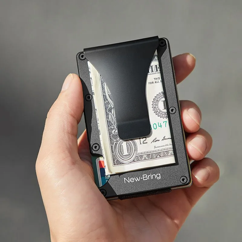 Anti-thief Minimal Metal Wallet - Mini Money Clip