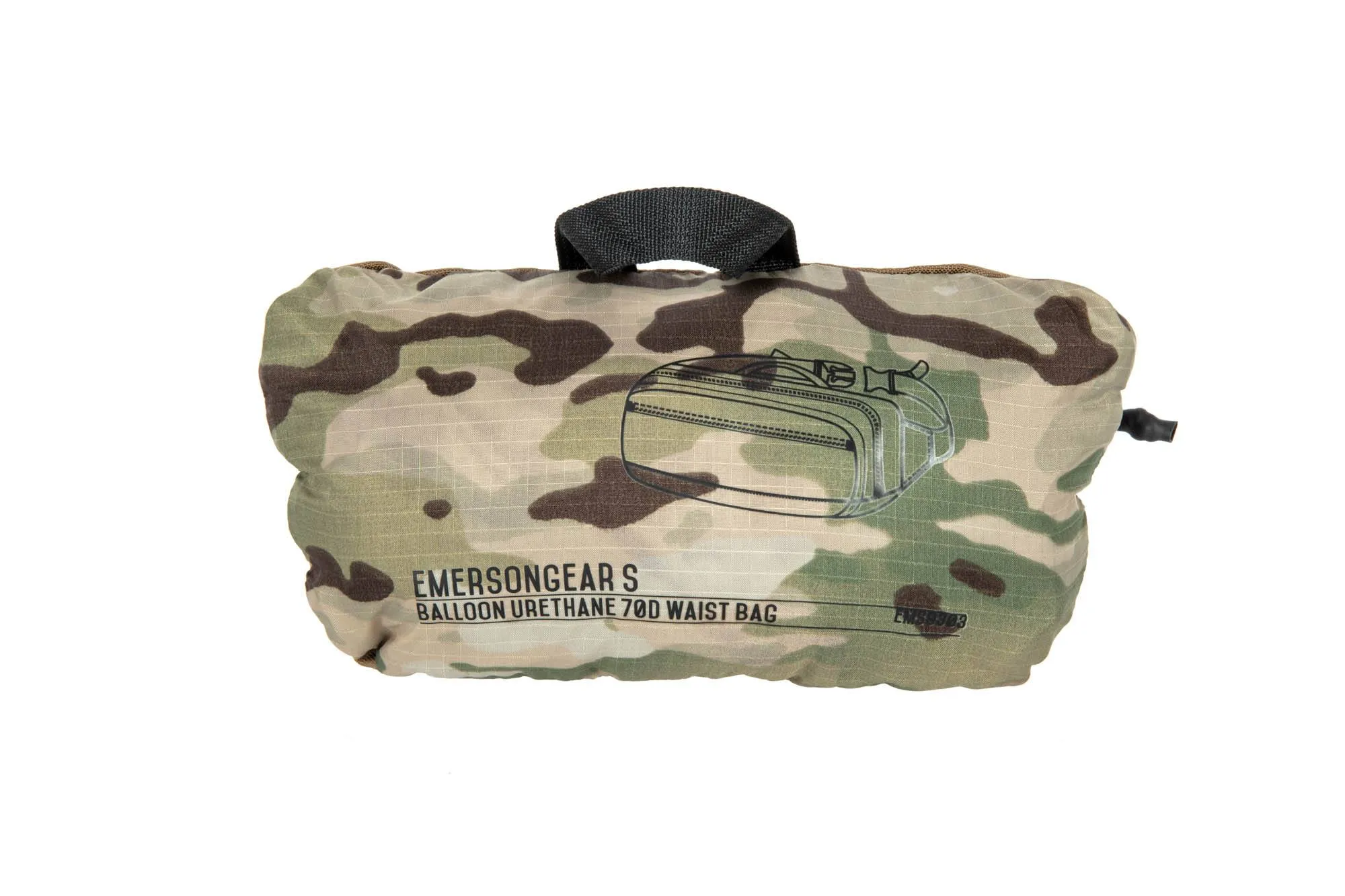 Balloon Urethane Waist Bag - Multicam/Coyote