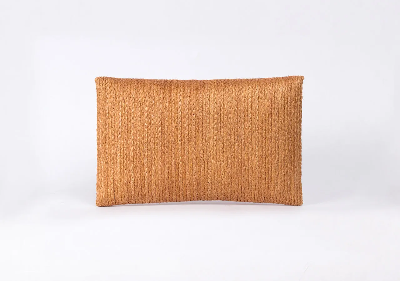 Bangkok Craft - Sisal Clutch Bag (Brown)