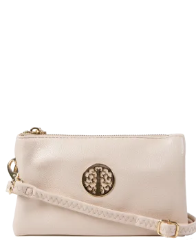 Beige Clutch Bag | Toni