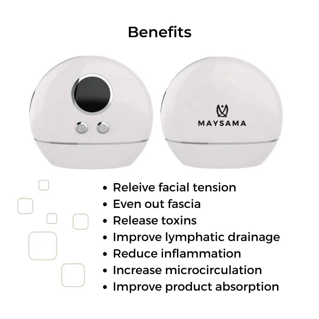 Bian Stone Gua Sha LED Facial Massager