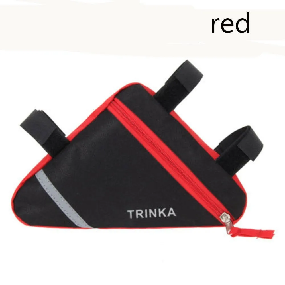 Bicycle Triangle Bag Waterproof Triangle Cycling Bike Bicycle Front HandlebarTube Frame Pouch Saddle Bag Case