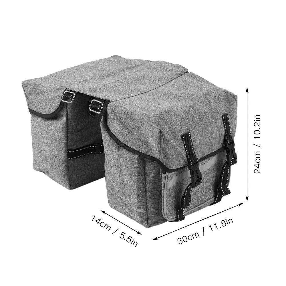 Bike Back Pannier Bicycle Rear Seat Bag Cycling Rack Grocery Pannier Road Bike Storage Bag