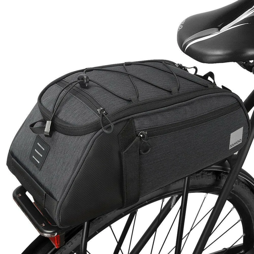 Bike Rack Bag Water Repellent Cycling Bike Rear Seat Bag Bike Trunk Cargo Pack Road Bike Carrier Bag