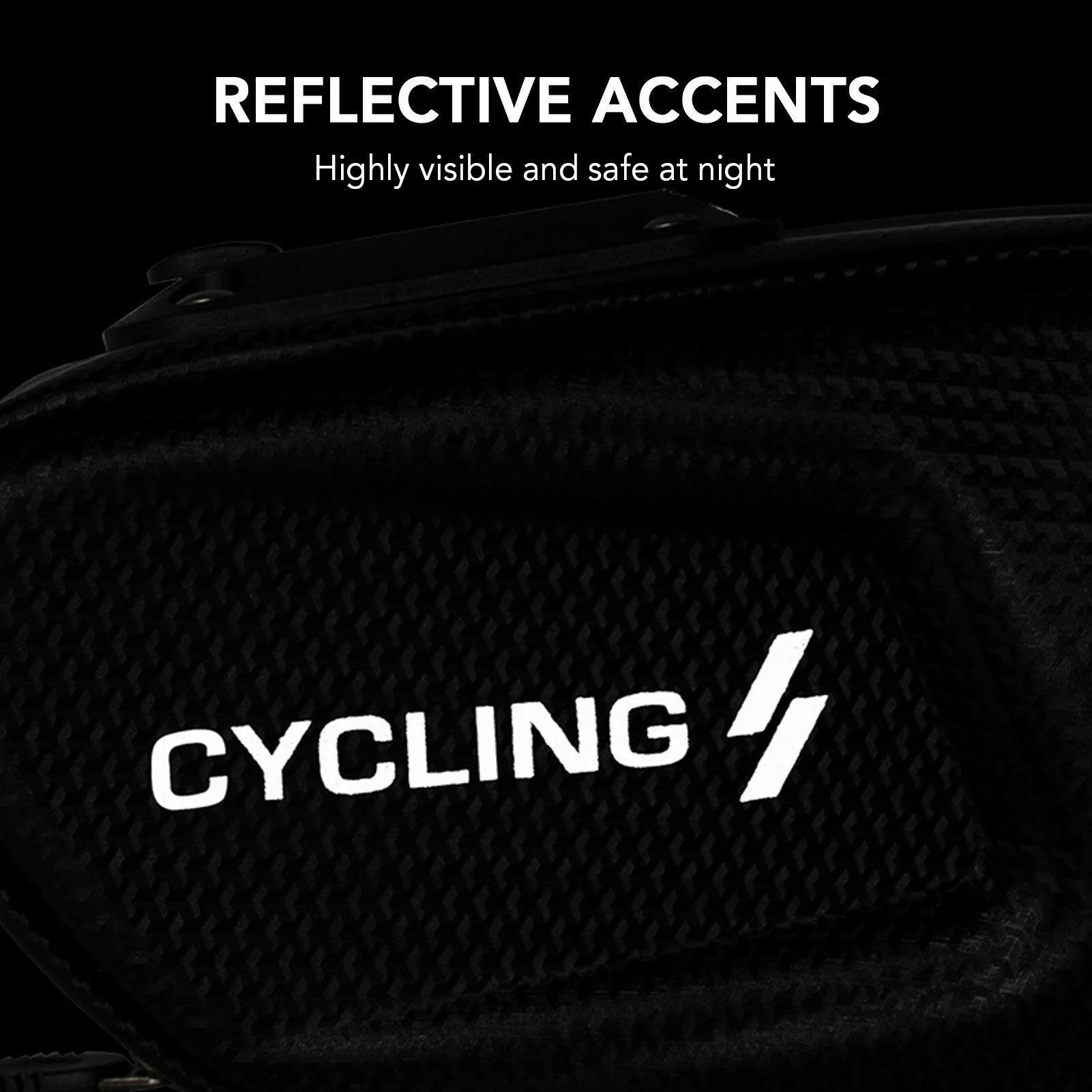 Bike Saddle Bag Waterproof Bicycle Seat Bag Storage Pouch Pack for Cycling Accessories