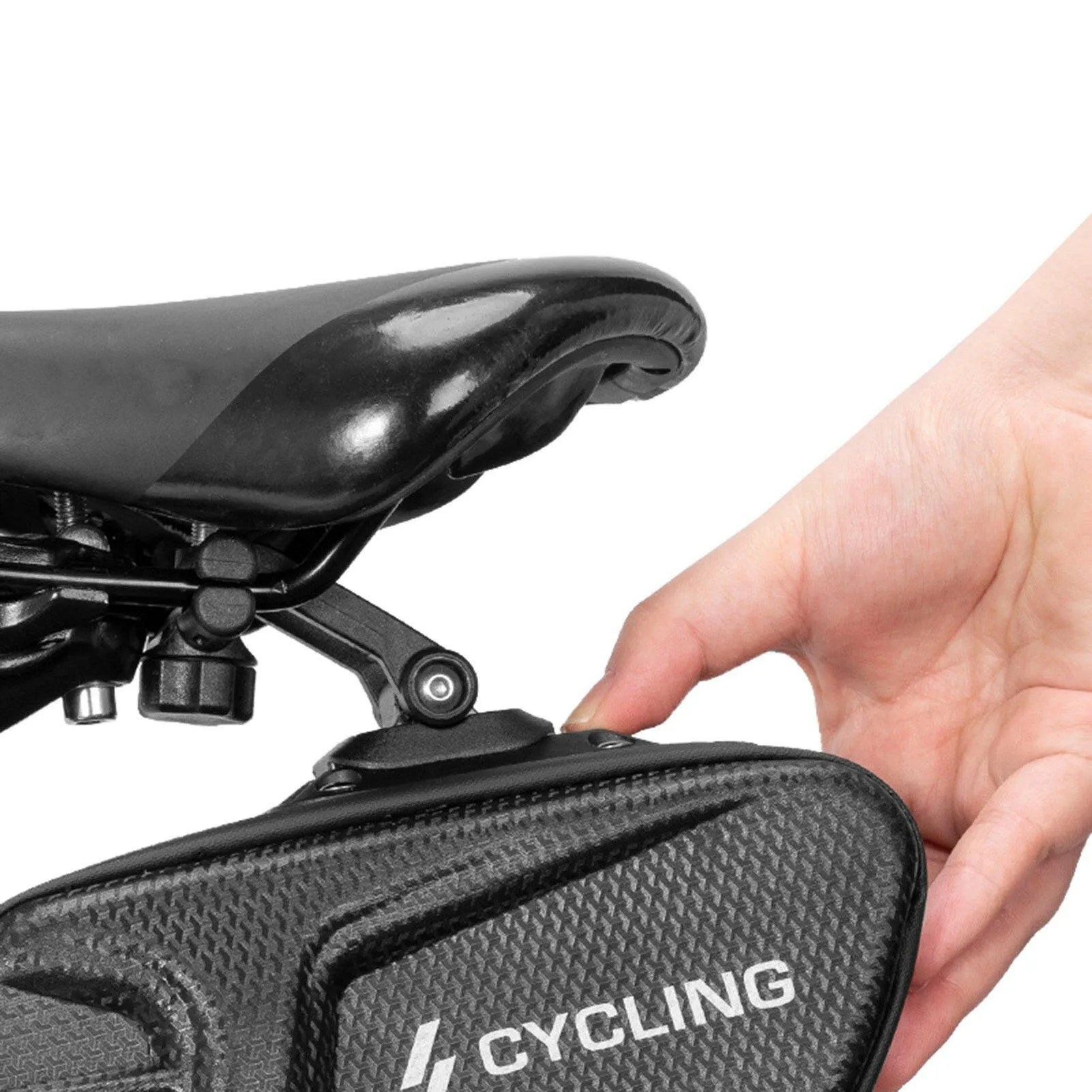 Bike Saddle Bag Waterproof Bicycle Seat Bag Storage Pouch Pack for Cycling Accessories