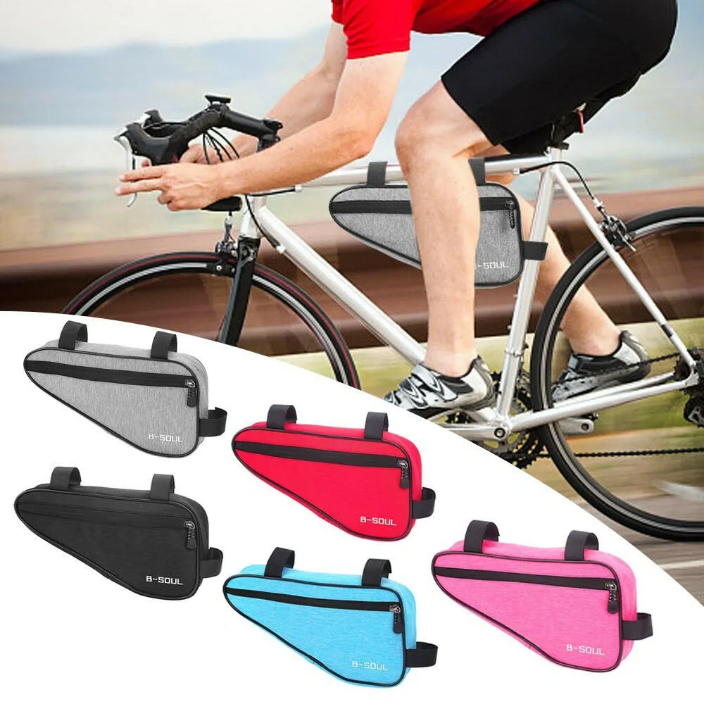 Bike Triangle Bag Bicycle Top Tube Frame Bag Cycling Pack Bike Pouch Storage Bag