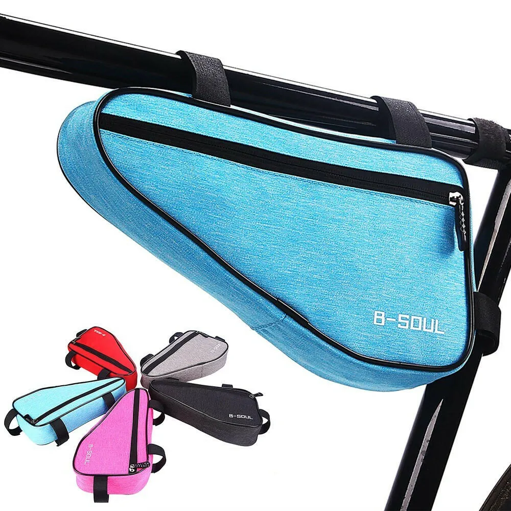 Bike Triangle Bag Bicycle Top Tube Frame Bag Cycling Pack Bike Pouch Storage Bag