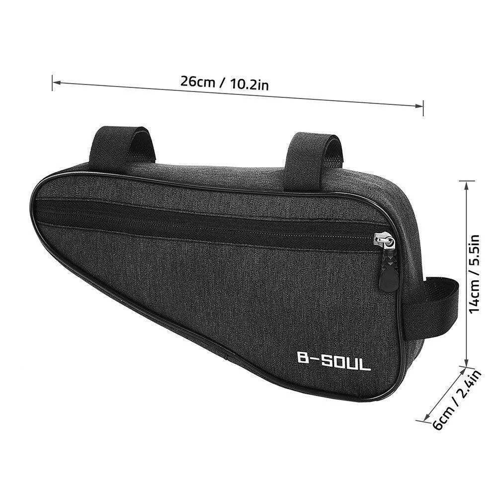 Bike Triangle Bag Bicycle Top Tube Frame Bag Cycling Pack Bike Pouch Storage Bag