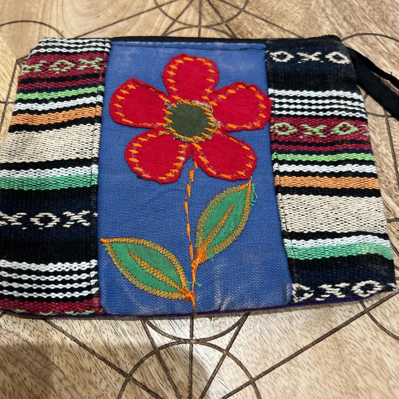 Boho Purse  Coin Purse Make-up Bag