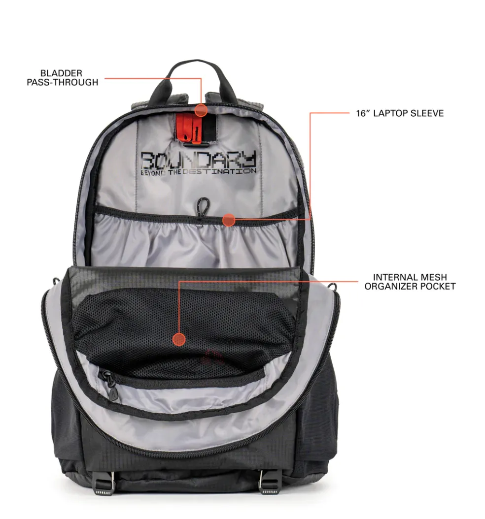 Boundary Supply Rennen Ripstop Daypack in Black Color