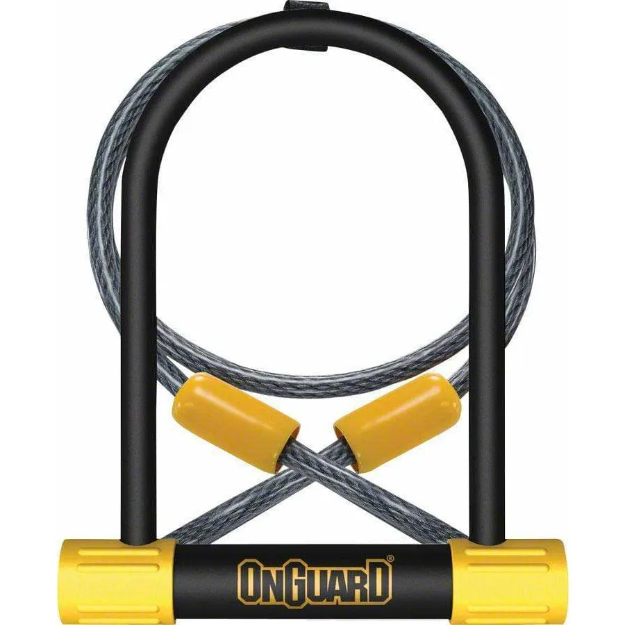 BullDog Series U-Lock - 4.5 x 9", Keyed, Includes 4' cable and bracket