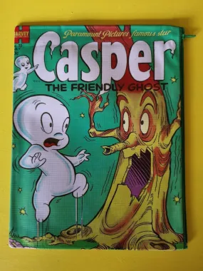 Casper cartoon cover clutch