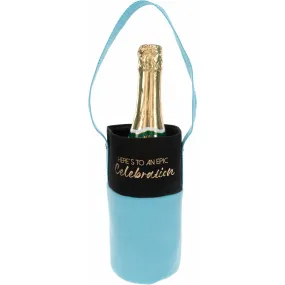 Celebration Canvas Bottle Gift Bag