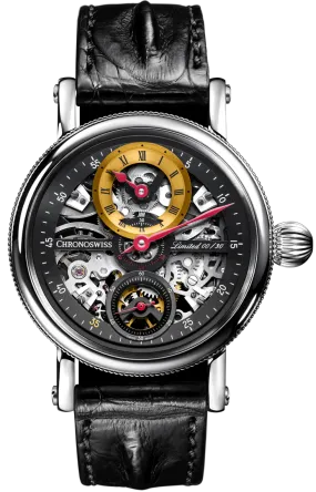 CHRN Watch Flying Grand RegulatORS Skeleton