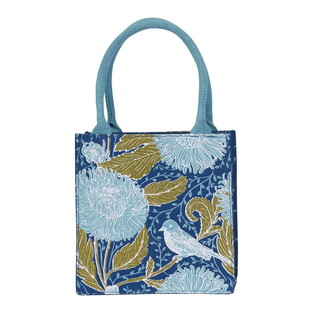 Chrysanthemum Itsy Bitsy Reusable Gift Bag Tote