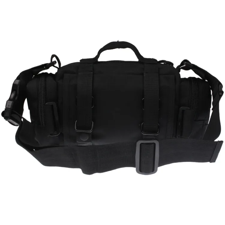 Collectable 3P Utility  Waist Bag Pack Hand Pouch Pack with Long Strap(Black)