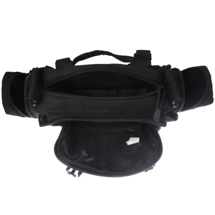 Collectable 3P Utility  Waist Bag Pack Hand Pouch Pack with Long Strap(Black)