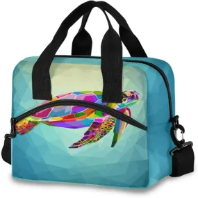 Colorful Insulated Lunch Cooler Bag