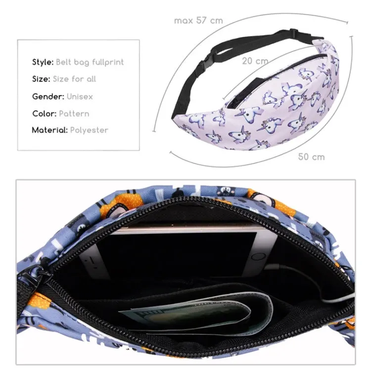 Colorful Waist Bag Fanny Packs Style Belt Bag Women Waist Pack Travelling Bag(yab913)