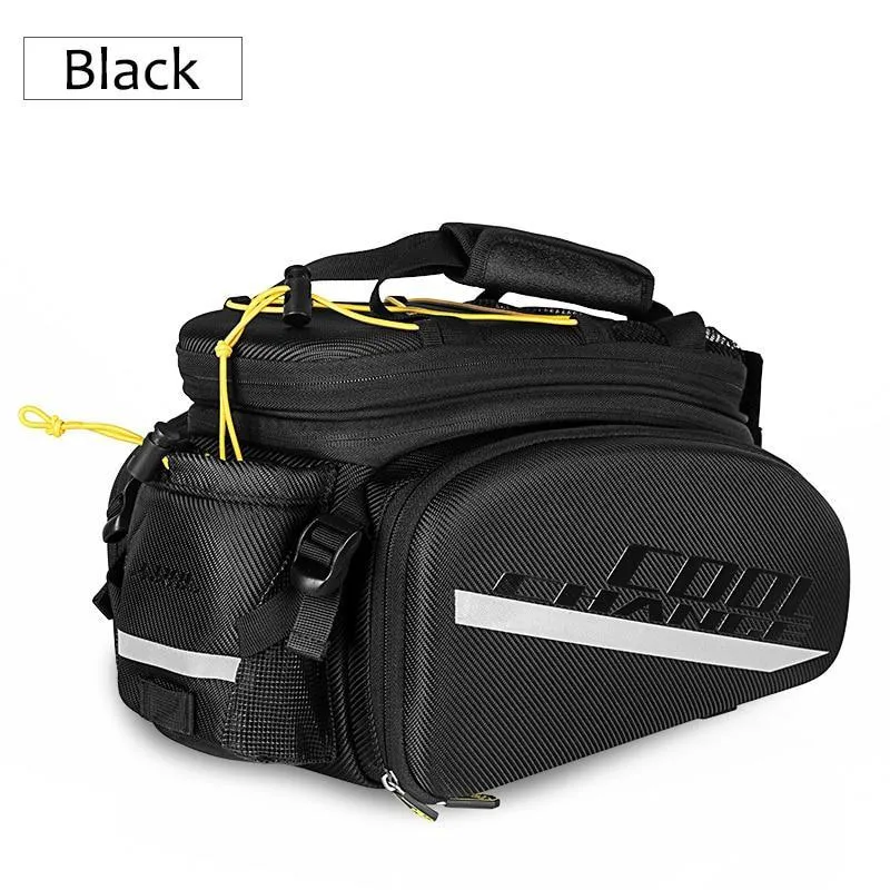 CoolChange Waterproof Cycling Pannier Rear Rack Seat Trunk Backpack