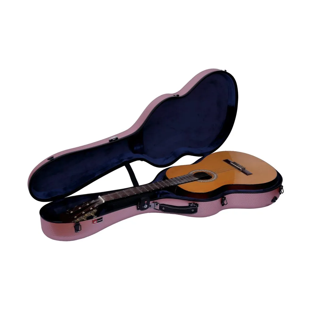 Crossrock CRF4020CRG Poly Carbonate 4/4 Guitar Case - Rose Gold