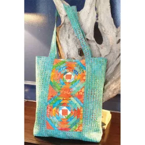 Cut Loose Press, Tropical Pineapple Tote Pattern