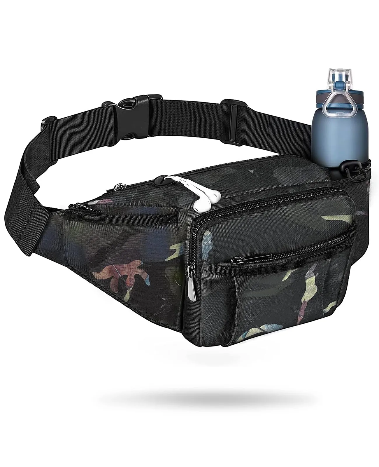 CVLIFE Fanny Pack Large Waist Bag BackPack for Men Women Hip Bum Bag