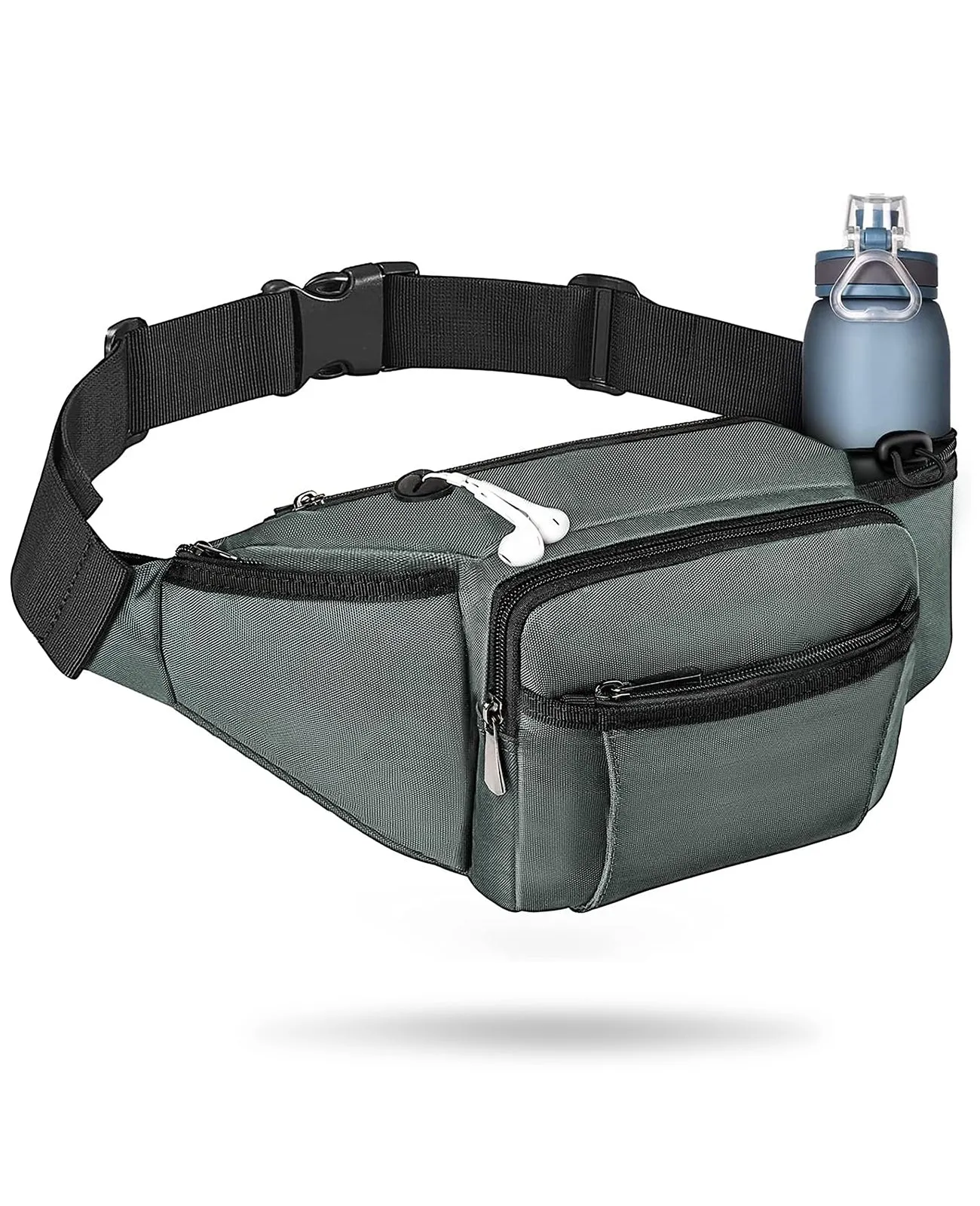 CVLIFE Fanny Pack Large Waist Bag BackPack for Men Women Hip Bum Bag