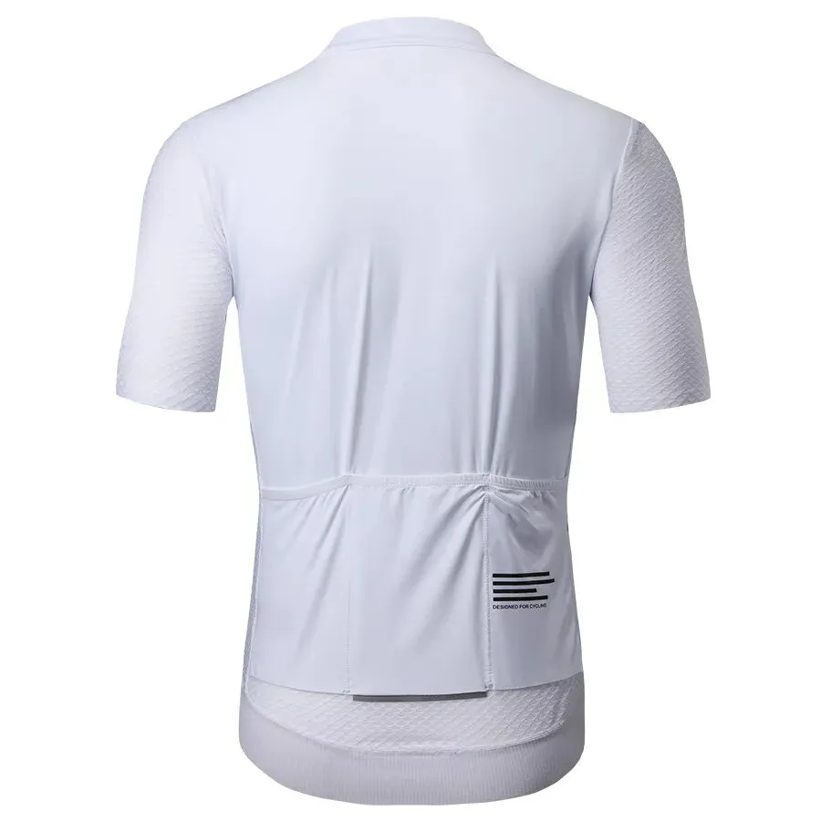 Cycling Jersey Men Bicycle Clothing Male MTB Maillot Clothes White Black Pockets Mountain Bike Shirt Enduro Racing Summer