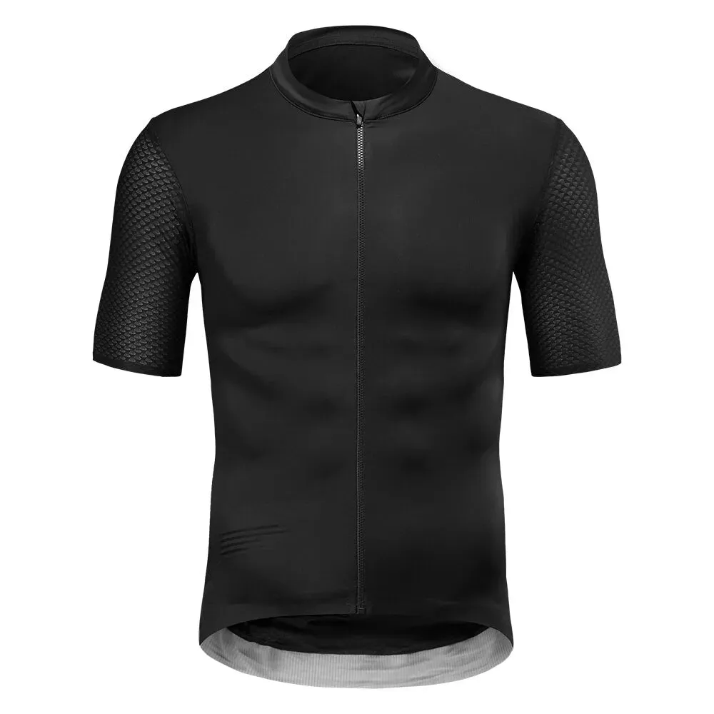 Cycling Jersey Men Bicycle Clothing Male MTB Maillot Clothes White Black Pockets Mountain Bike Shirt Enduro Racing Summer