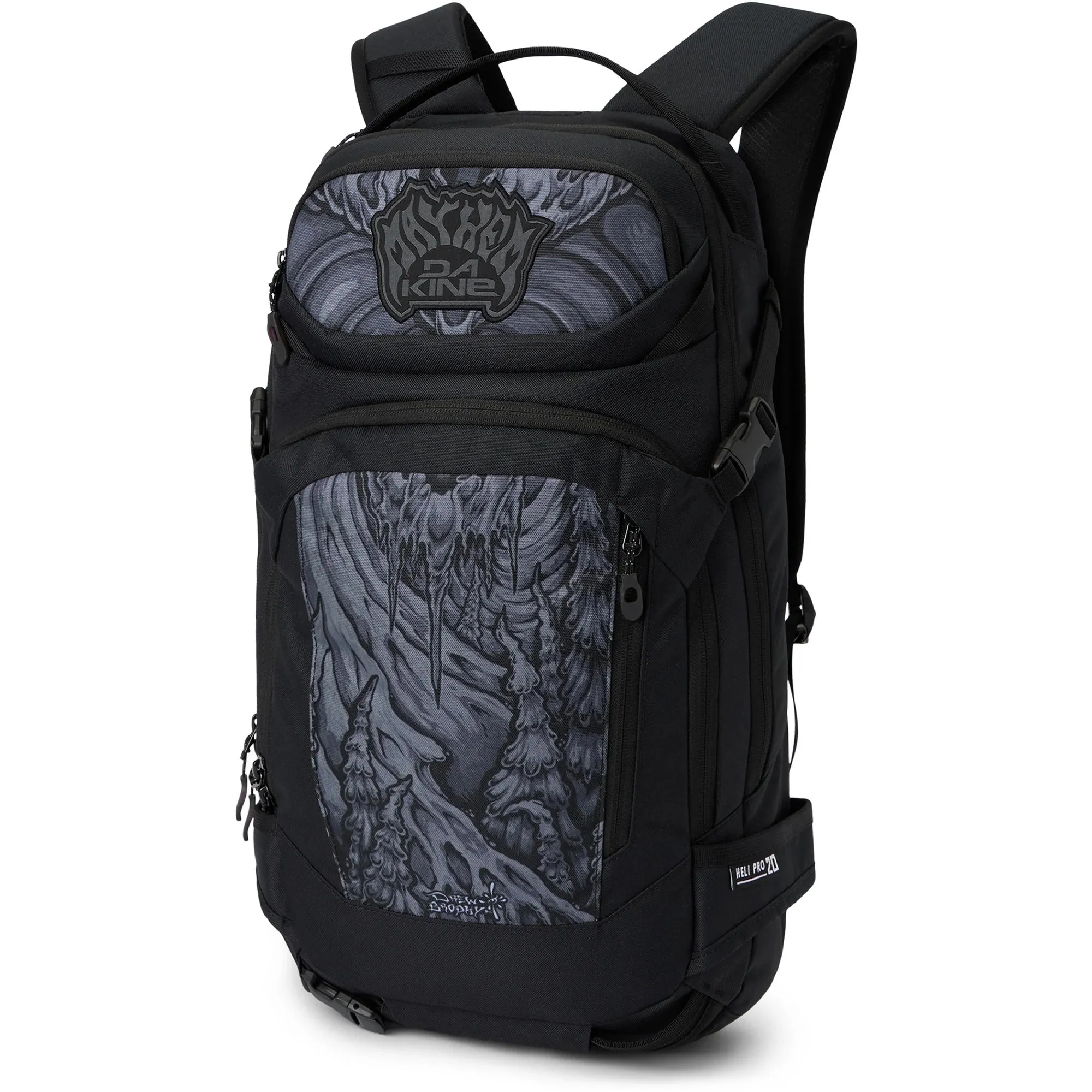 Dakine Heli Pro Bag 20L x Mayhem Black