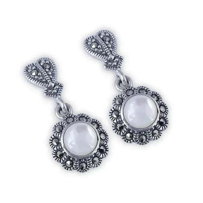 Dazzling Whimsy Silver Pendant Set