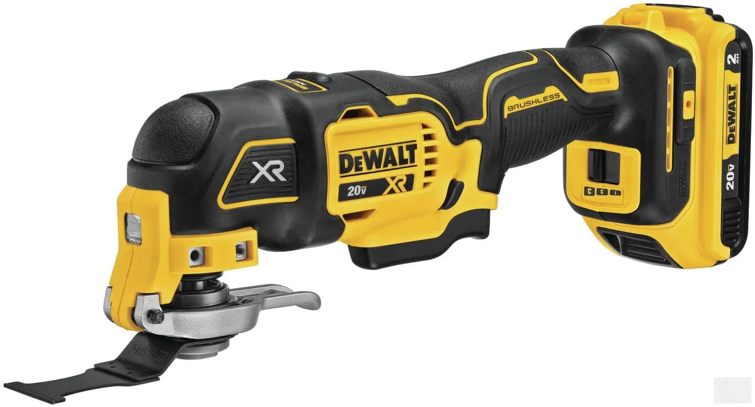 DEWALT 20V MAX* XR® Brushless Cordless 3-Speed Oscillating Multi-Tool Kit [DCS356D1]