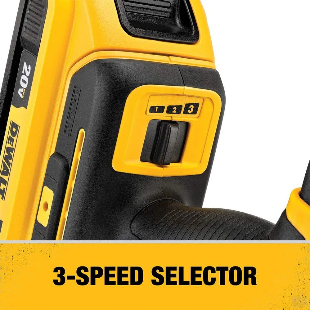 DEWALT 20V MAX* XR® Brushless Cordless 3-Speed Oscillating Multi-Tool Kit [DCS356D1]