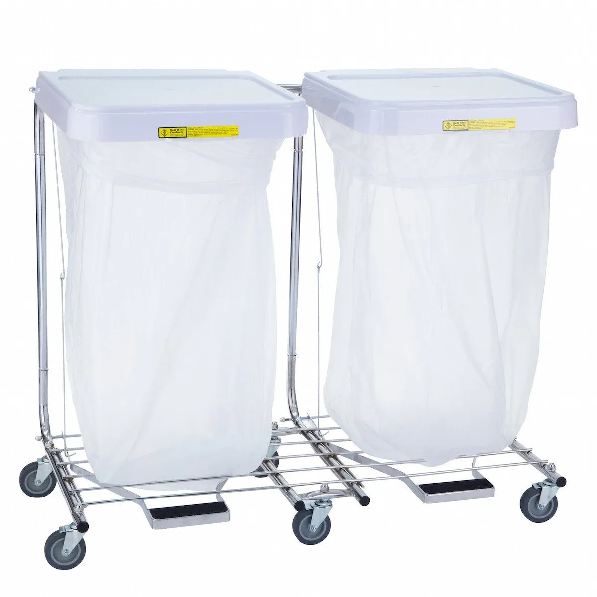 Double Tall Medium Duty Medical Hamper - 35" High