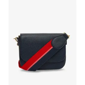 Elms King Brooklyn Crossbody - Navy Multi Strap