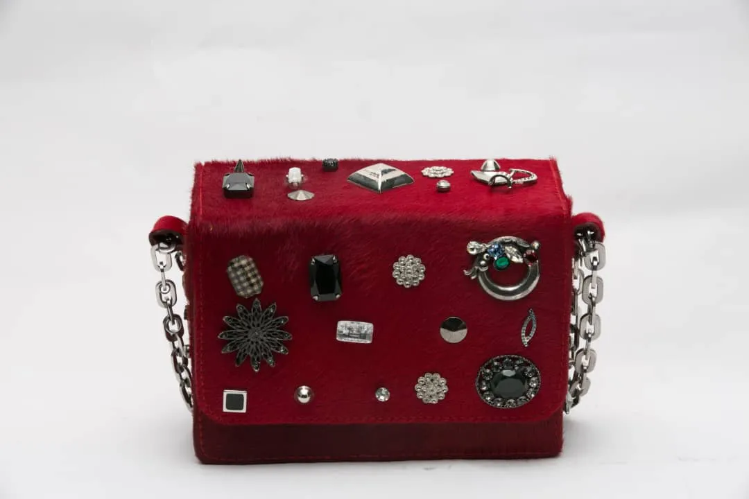 Embellished SJP Box Bag