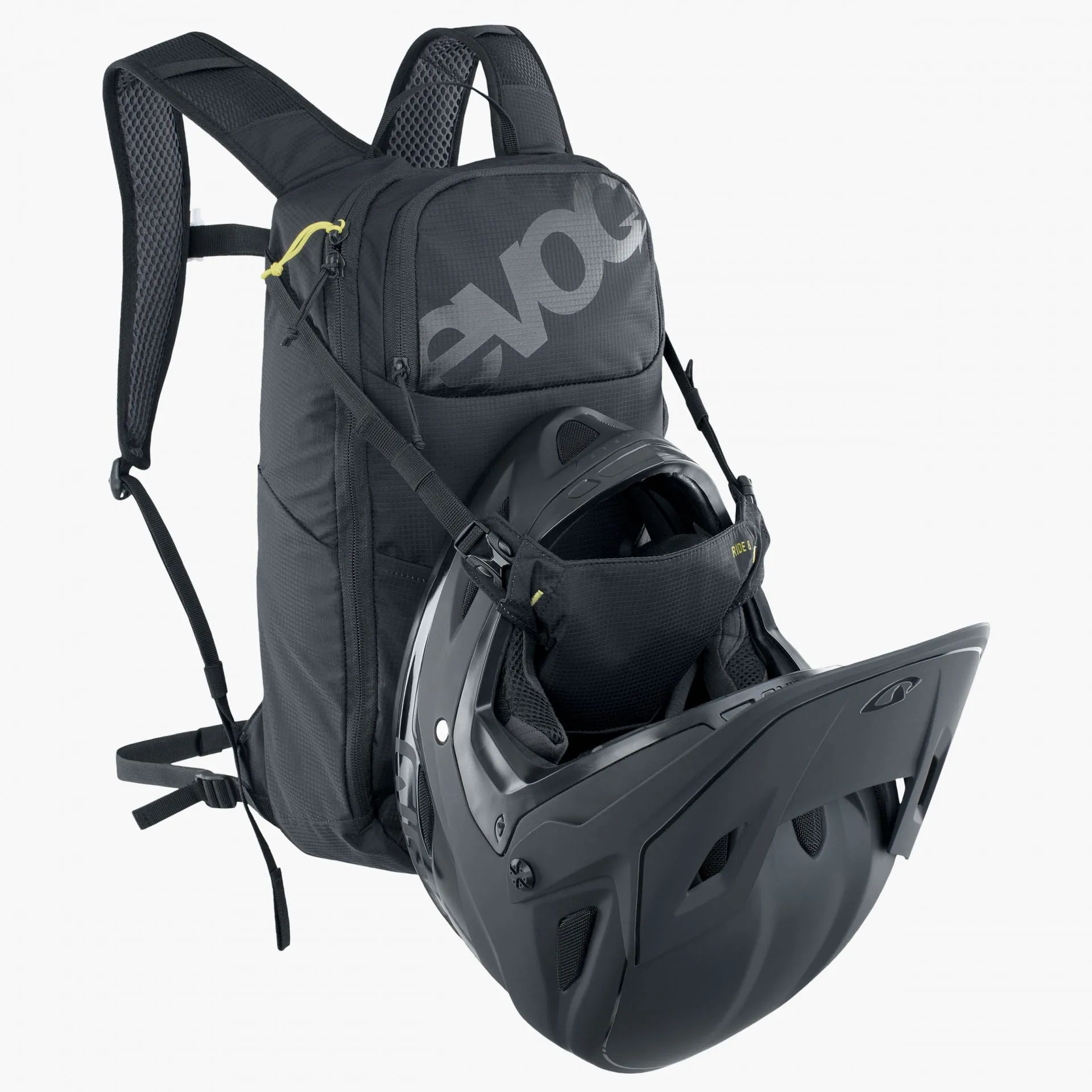 EVOC Ride 8L Backpack with 2L Bladder - Black